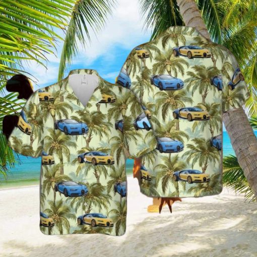 Bugatti Chiron Hawaiian Shirt