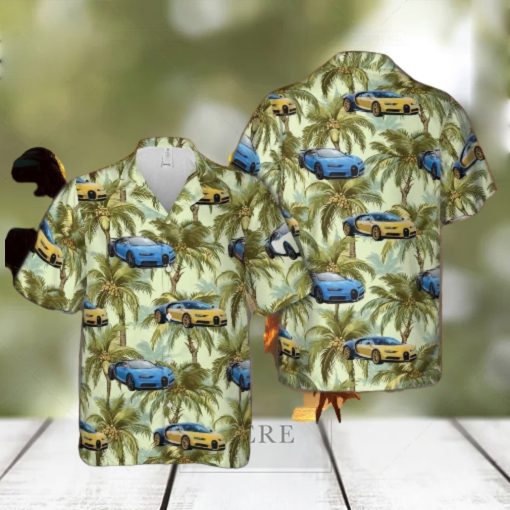 Bugatti Chiron Hawaiian Shirt