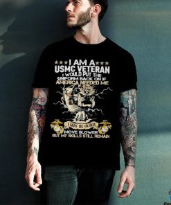 Bulldog I Am A Usmc Veteran Shirt