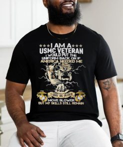 Bulldog I Am A Usmc Veteran Shirt