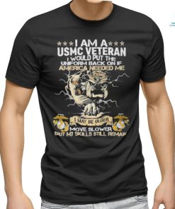 Bulldog I Am A Usmc Veteran Shirt
