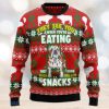 Silhouette Cats Purple Xmas Ugly Christmas Sweater