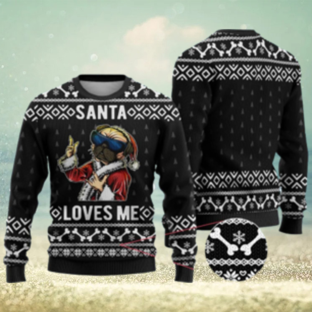 Boston Bruins Christmas Santa Claus Ugly Sweater For Men Women - Limotees