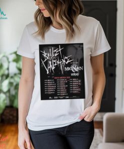 Bullet for My Valentine 2023 Tour Dates Merch, Bullet for My Valentine Concert North American Shirt, Bullet for My Valentine With Mice Of Men And Vended T Shirt
