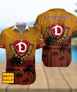 Bundesliga Fans Dynamo Dresden Logo Hawaiian Shirt And Short Men Women Set