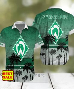 Bundesliga Fans Werder Bremen Logo Hawaiian Shirt And Short Men Women Set hawaiian shirt