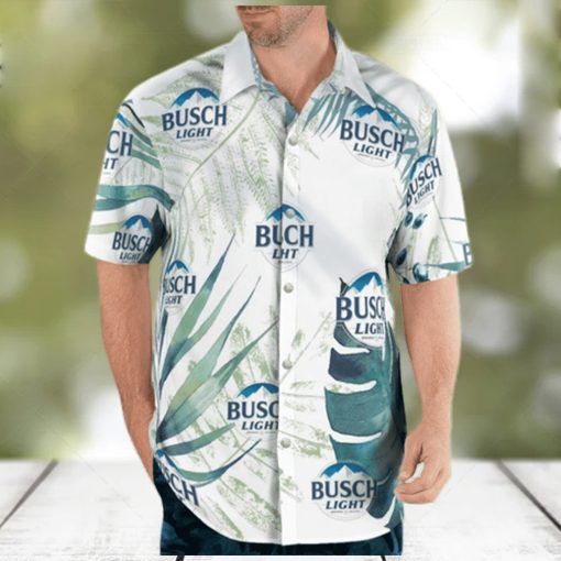 Busch Light Beer Hawaiian Shirts Tropical Beach Summer Shirt