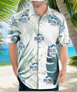 Busch Light Beer Hawaiian Shirts Tropical Beach Summer Shirt