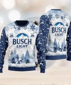 Busch Light Beer Ugly Christmas Sweater Xmas Sweater Christmas