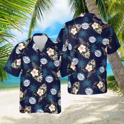 Busch Light Hawaiian Shirt Summer Holiday Gift  Aloha Shirt