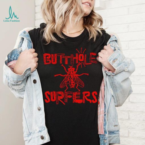 Butthole Surfers Fly Red The Flaming Lips shirt