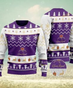 C. Royal Whisky Knitted Christmas Sweater, Xmas Sweater 3D Gift Idea