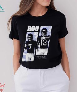 C.J. Stroud & Tank Dell Houston Area Code shirt