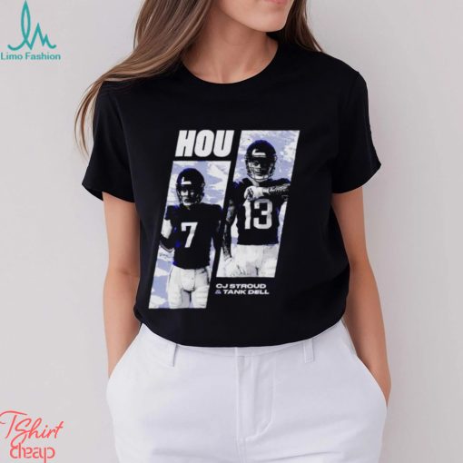 C.J. Stroud & Tank Dell Houston Area Code shirt