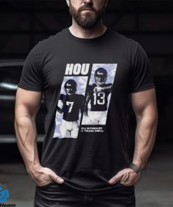 C.J. Stroud & Tank Dell Houston Area Code shirt