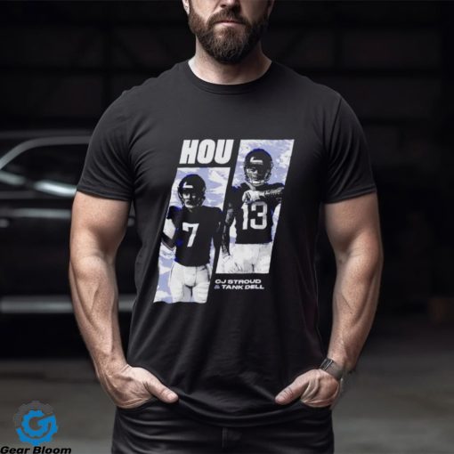 C.J. Stroud & Tank Dell Houston Area Code shirt