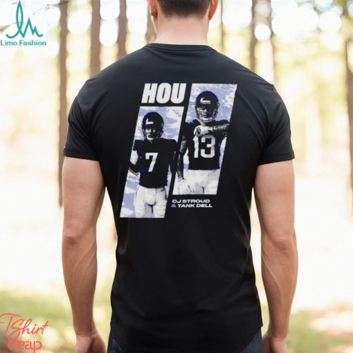 C.J. Stroud & Tank Dell Houston Area Code shirt