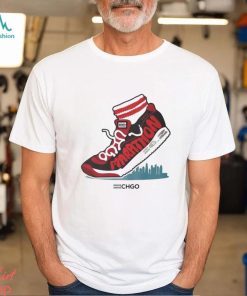 CHGO Marathon White performance Shirt