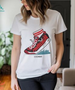 CHGO Marathon White performance Shirt