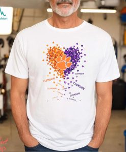 CLEMSON TIGERS TINY HEART SHAPE 2023 T SHIRT