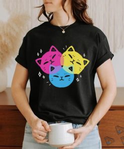 CMY Kitties colorful shirt