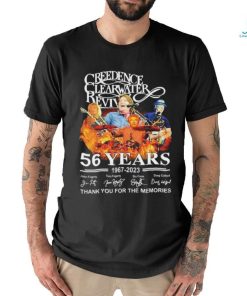 CREEDENCE learwater reviv 56 Years 1967 2023 John Fogerty shirt