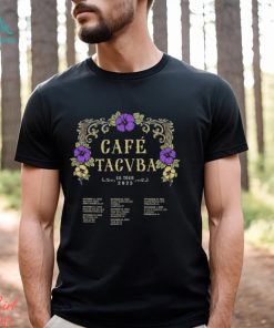 Cafe Tacvba US Tour Dates 2023 Merch, Cafe Tacvba Hollywood Bowl 2023 Shirt, Cafe Tacvba US Concert Tickets Shirt