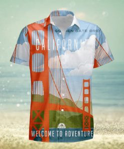 California Retro Style Travel Summer 3D Hawaiian Shirt Gift For Men And Women Fans