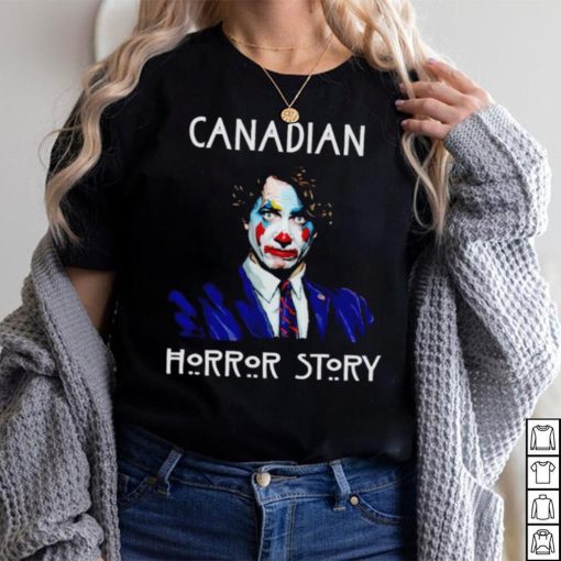 Canada Trudeau Clown Horror Story shirt