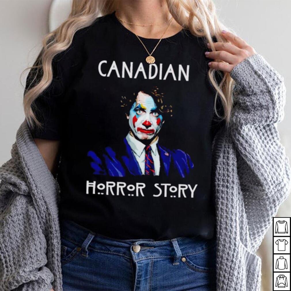 Canada Trudeau Clown Horror Story shirt Canada Trudeau Clown Horror Story shirt