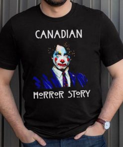 Canada Trudeau Clown Horror Story shirt