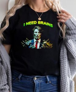Canada Trudeau Zombie I need brains shirt