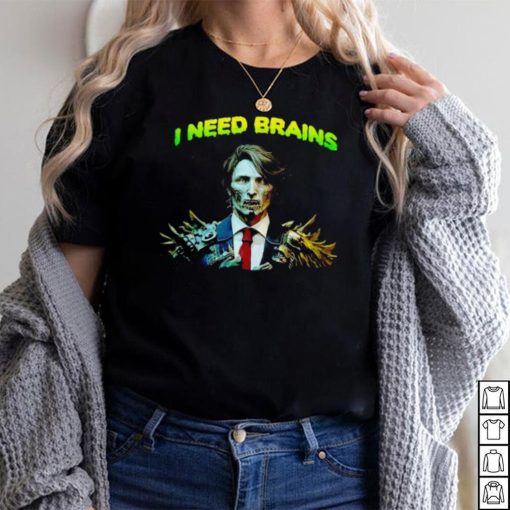 Canada Trudeau Zombie I need brains shirt