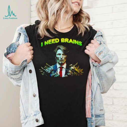 Canada Trudeau Zombie I need brains shirt