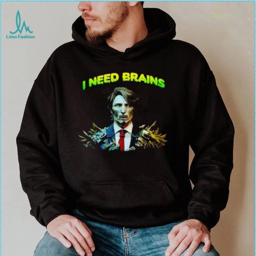 Canada Trudeau Zombie I need brains shirt