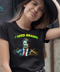 Canada Trudeau Zombie I need brains shirt