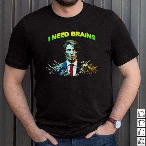Canada Trudeau Zombie I need brains shirt