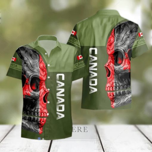 Canadian Veteran Hawaii Shirt Custom Name Special Gift 5D0hyWRIS