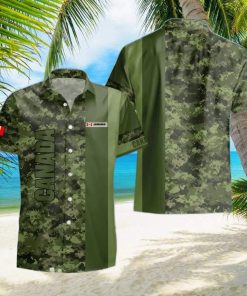 Canadian Veteran Hawaii Shirt Custom Name Special Gift For Men Women