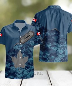 Canadian Veteran Hawaii Shirt Custom Name Unique Gift