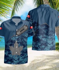 Canadian Veteran Hawaii Shirt Custom Name Unique Gift