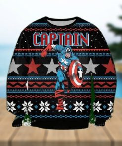 Captain America Marvel Ugly Sweater For Woman