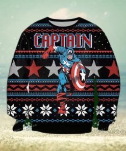 Captain America Marvel Ugly Sweater For Woman