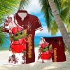 Don Julio Mickey Mouse Hibicus Flower Gift Hawaiian Set Shirt