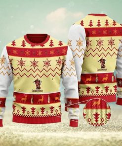 Captain Morgan Christmas Unisex Woolen Ugly Sweater 3D Gift Idea