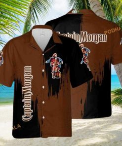 Captain Morgan Hawaiian Shirt  Gift For Rum Lovers  Aloha Shirt