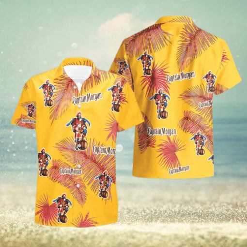 Captain Morgan Palm Leaves Tropical Hawaiian Shirt And Shorts Unique Summer Gift