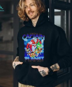 Captain Planet 90s cartoon vintage shirt