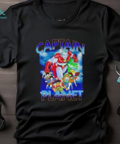 Captain Planet 90s cartoon vintage shirt