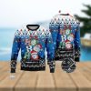 ACDC All Over Print Christmas Knitting Ugly Sweater